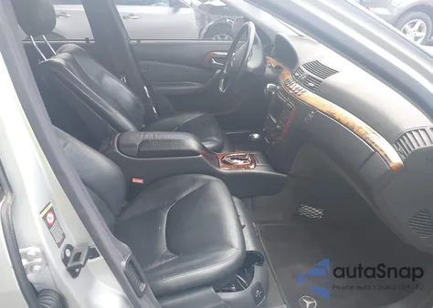 2001 Mercedes-Benz S 500 from USA, damaged, VIN WDBNG75JX1A155743